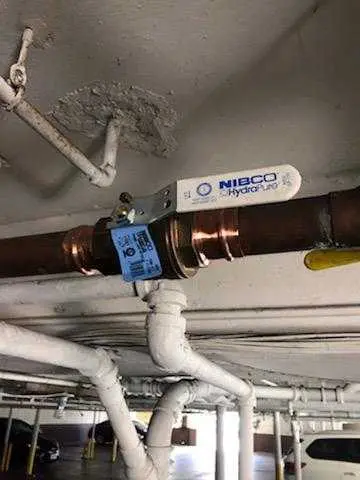 Copper pipe repair and valve work for Backflow Testing in Enrose